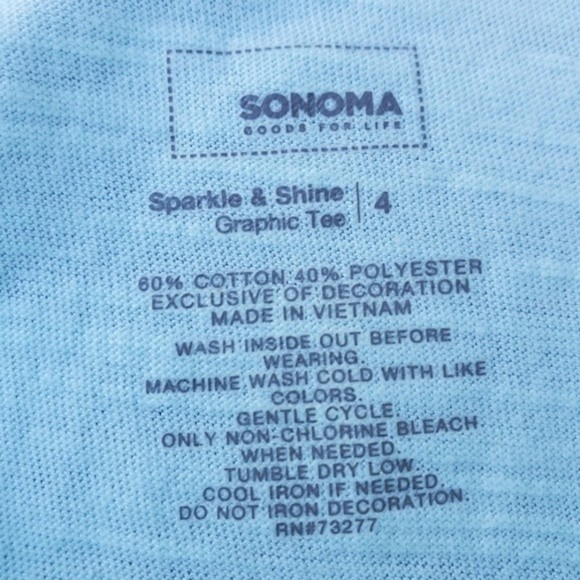 Size 4 Long Sleeved Graphic Top Bundle - Picture 5 of 16